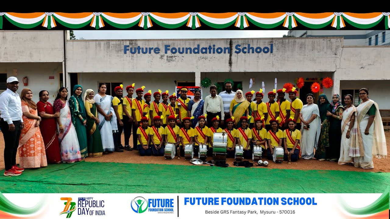 77th Republic Day 2026 | Republic Day Celebration at Future Foundation School Mysore |