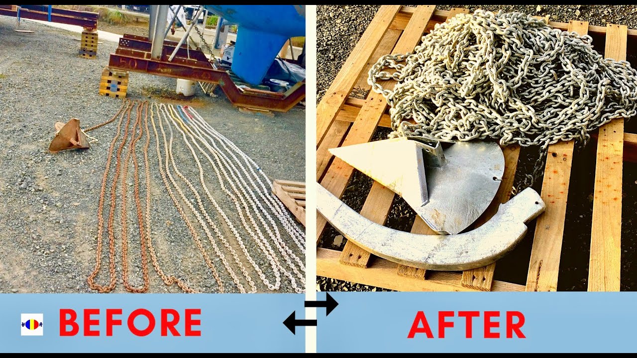 Don’t scrap your rusty anchor chain before you watch this #outwiththewind