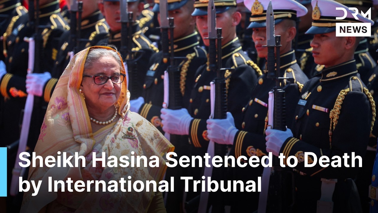 HISTORIC: Bangladesh Tribunal Sentences Sheikh Hasina to Death for 2024 Crackdown Atrocities | AB1G
