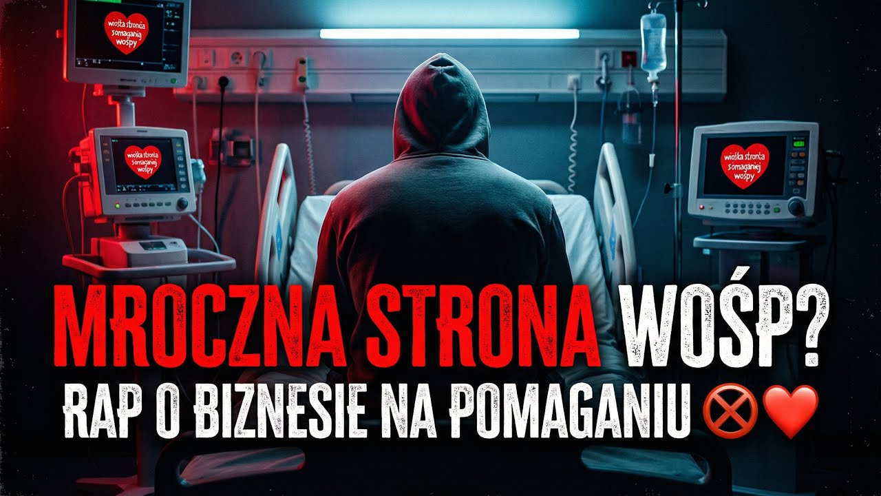 Mroczna strona WOŚP? Rap o biznesie na pomaganiu 🚫❤️ (SERDUSZKO Z HACZYKIEM)