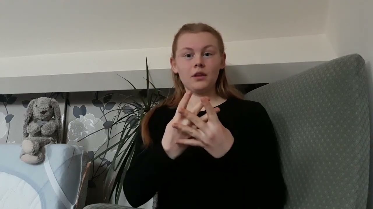 A Prisons Spokesperson in ASL, REG: DLROQZVH