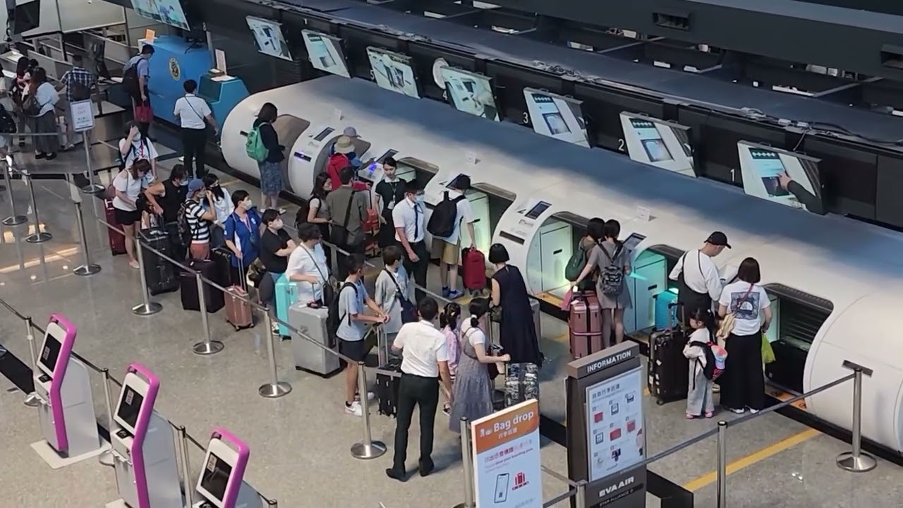 20230811 桃機實況 早上四點到七點  台灣虎航04:40就大排長龍