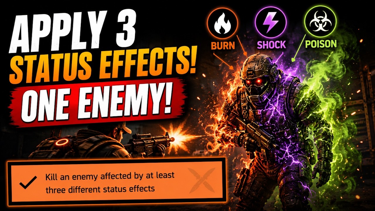 How to Apply 3 Status Effects to ONE Enemy! | Red Horizon Journey | The Division 2