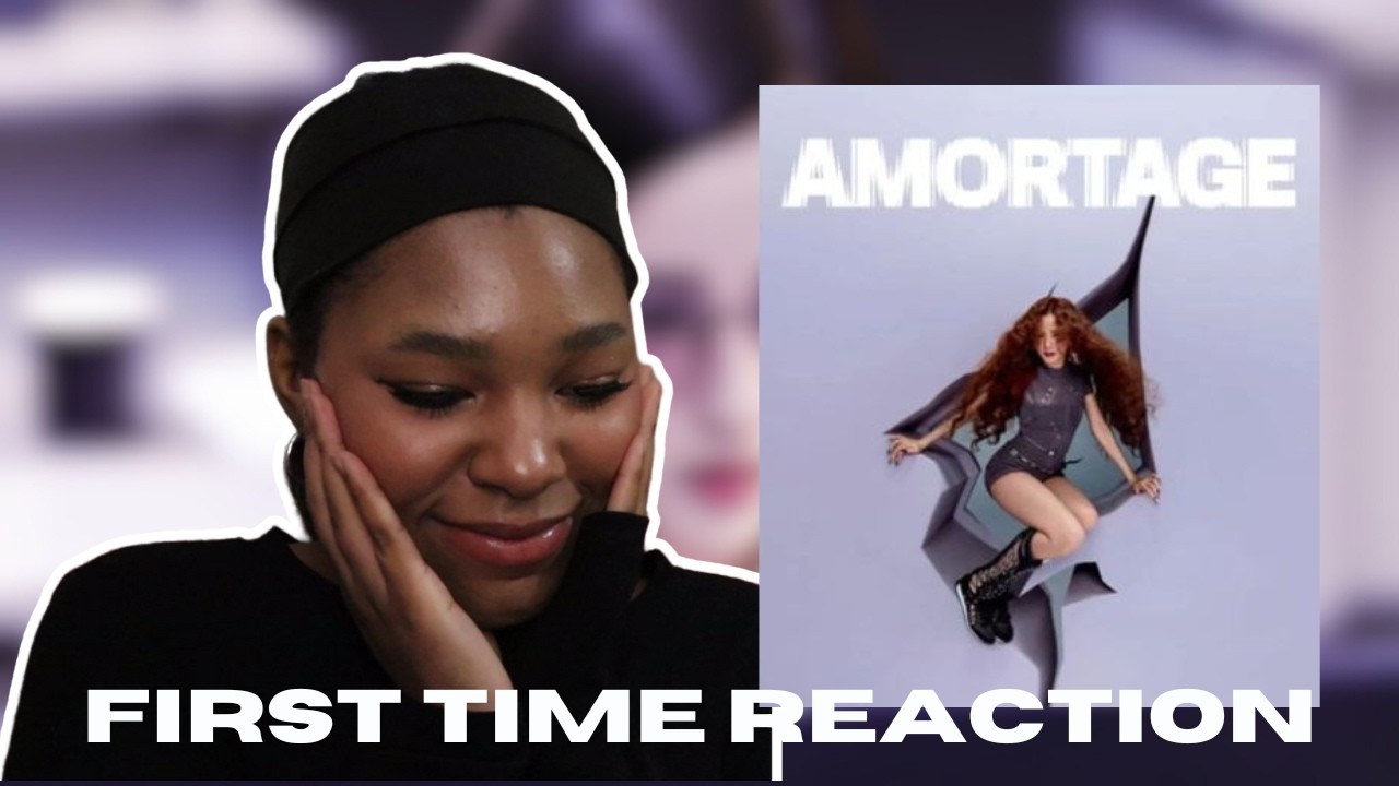reacting to jisoo's mini album amortage | first time reaction 🐰