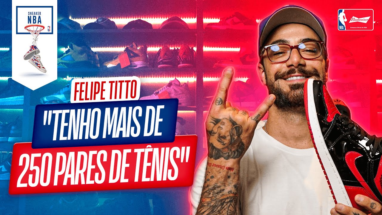 A COLEÇÃO GIGANTE DE FELIPE TITTO! - SNEAKER NBA #8