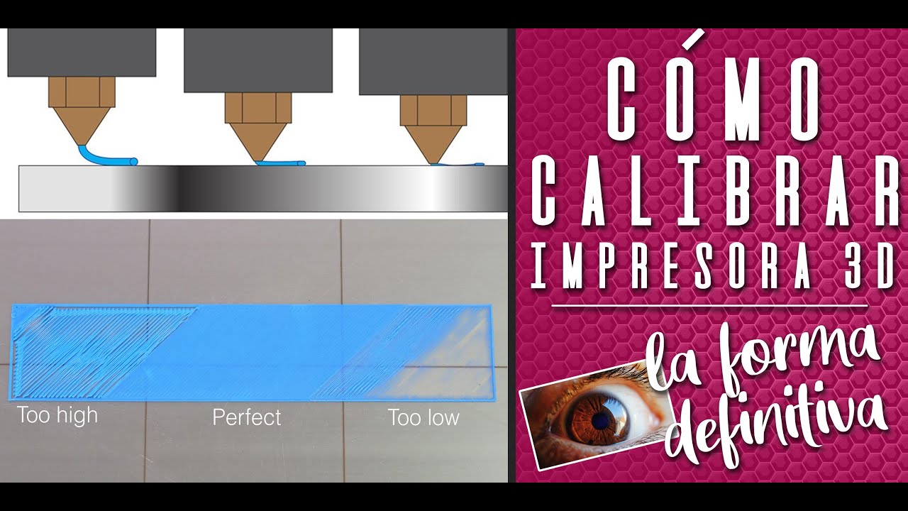 CÓMO CALIBRAR 🔧 tu impresora 3D  ✅METODO INFALIBLE ✅