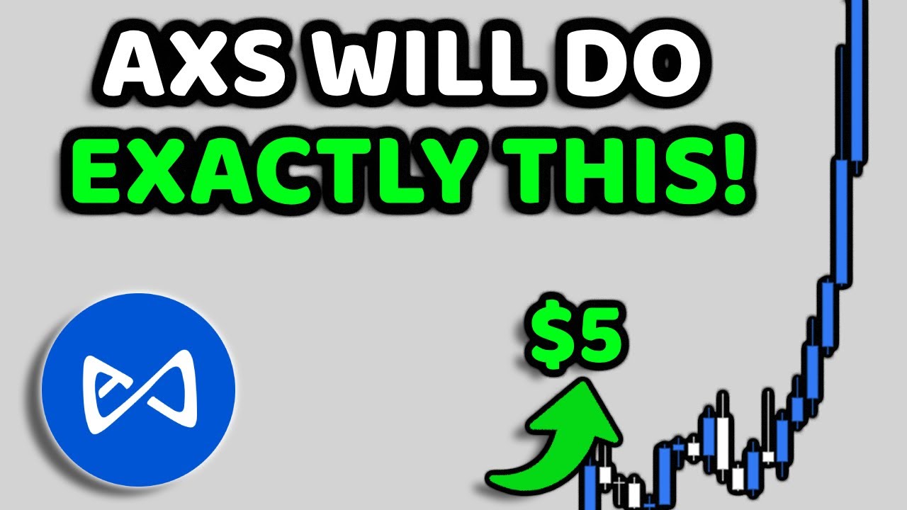 AXIE INFINITY (AXS) WILL DO EXACTLY THIS! My exact trade...