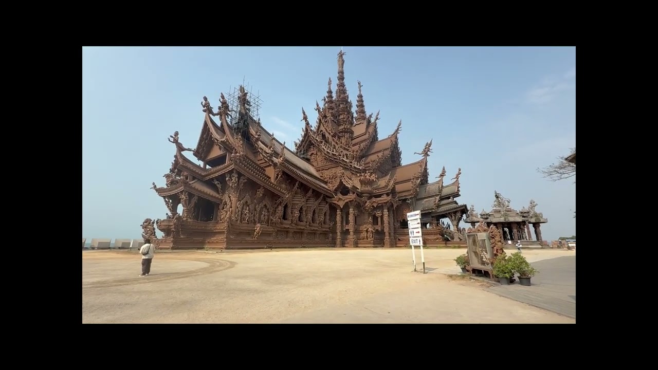 Sanctuary Of Truth Pattaya Thailand