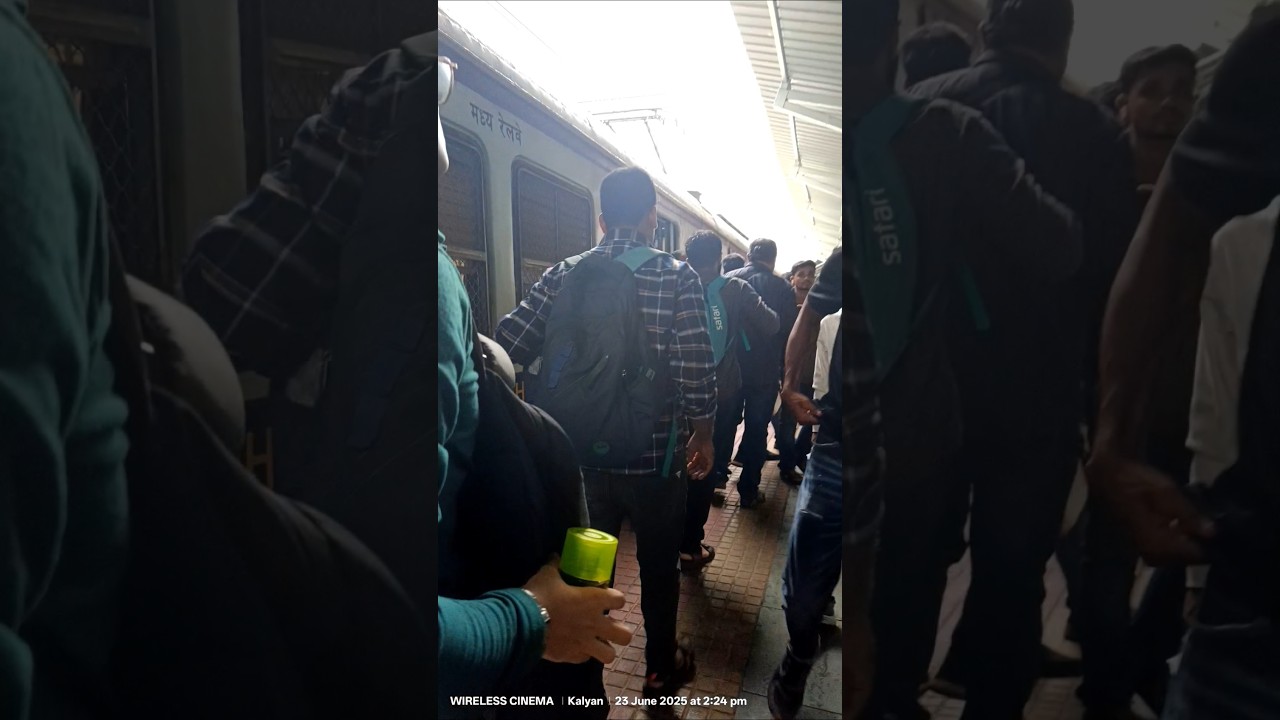 Local Train Vlog #local #train #railway #shorts #reels #viralvideo #photo