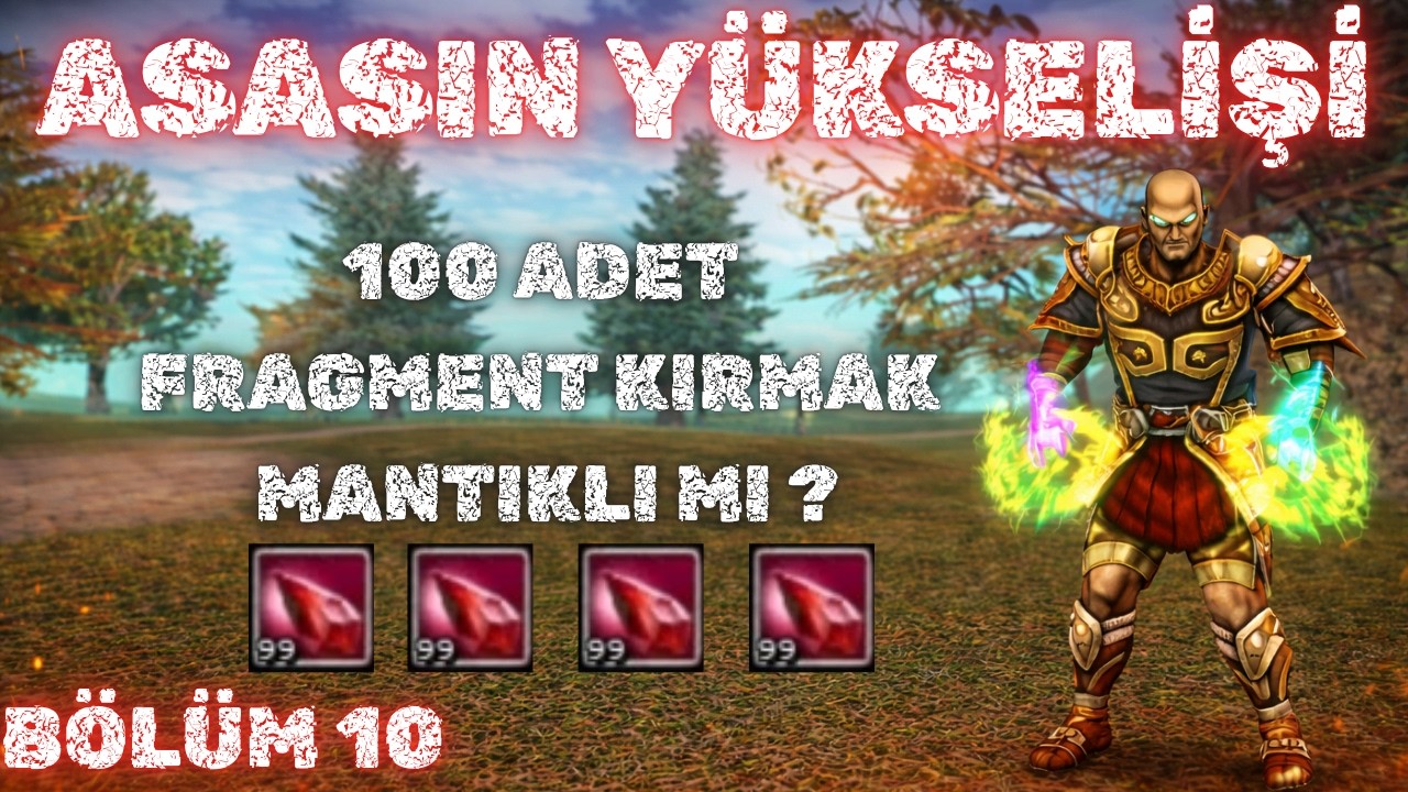 100 ADET FRAGMENT KIRMAK MANTIKLI MI ?🔪 ASASIN YÜKSELİŞİ #10 👑 Knight Online 👑