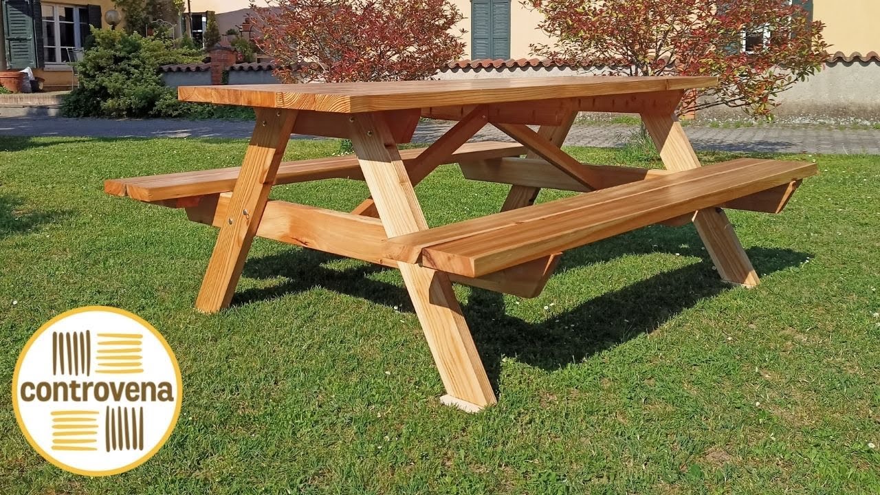 TAVOLO DA PICNIC IN LEGNO | Falegnameria, fai da te e lavorazione del legno