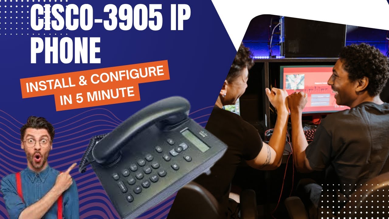 Cisco 3905 IP Phone Configuration with CUCM | Step-by-Step Setup (2025 Update)