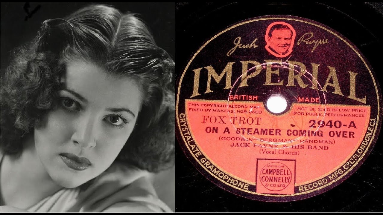 78 RPM – Jack Payne & His Band – On A Steamer Coming Over (1934)