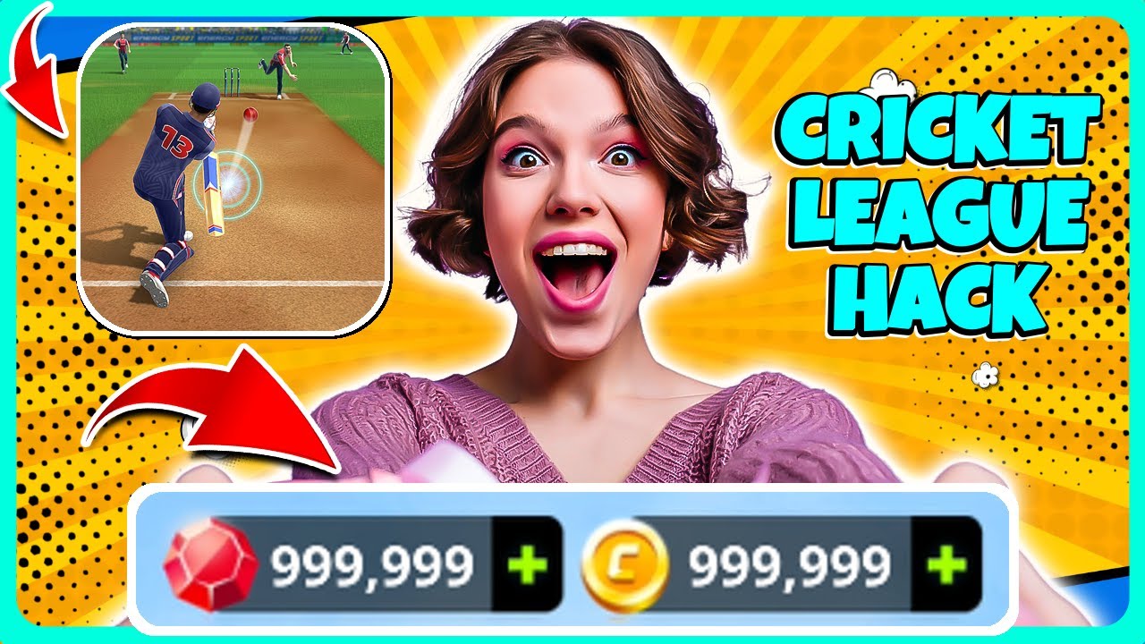Cricket League Hack Mod Menu 2026 Get Unlimited Diamonds & Money, Auto Win, Auto Perfect iOS Android