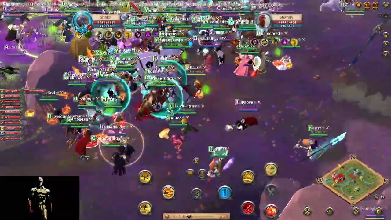 Mo Gu vs Maha FF castle attack