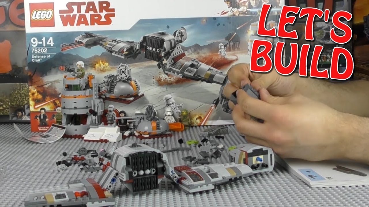 Lego Star Wars Let's Build: Defense of Crait 75202