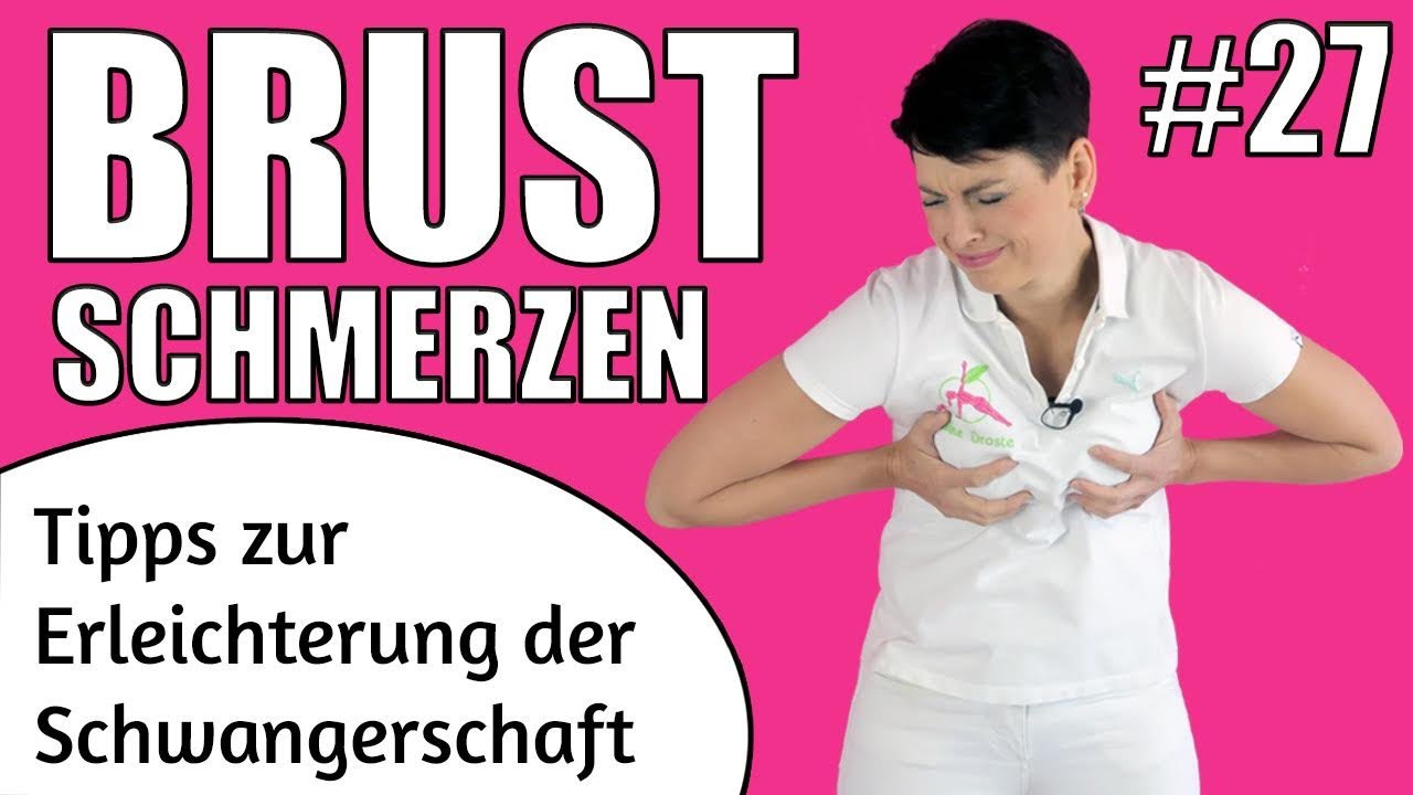 Brustschmerzen in der Schwangerschaft | Brüste spannen | Empfindliche Brüste | Tipps für Schwangere