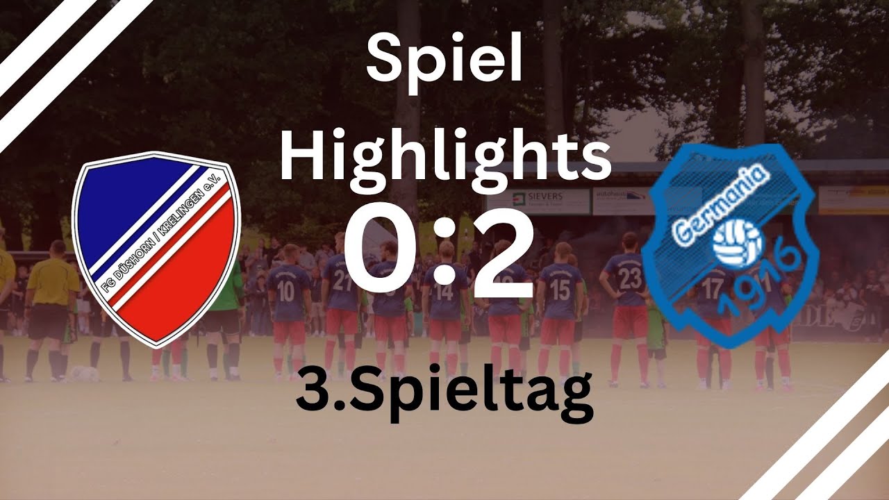 FG D&uuml;shorn/ Krelingen gegen Germania Walsrode I 3. Spieltag