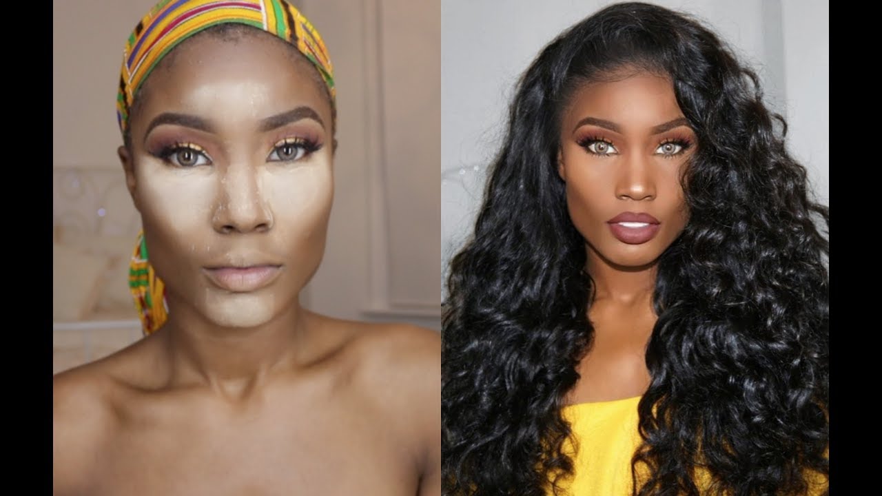 Baldie to baddie 2.0 - Full Coverage foundation ft Mi lisa hair