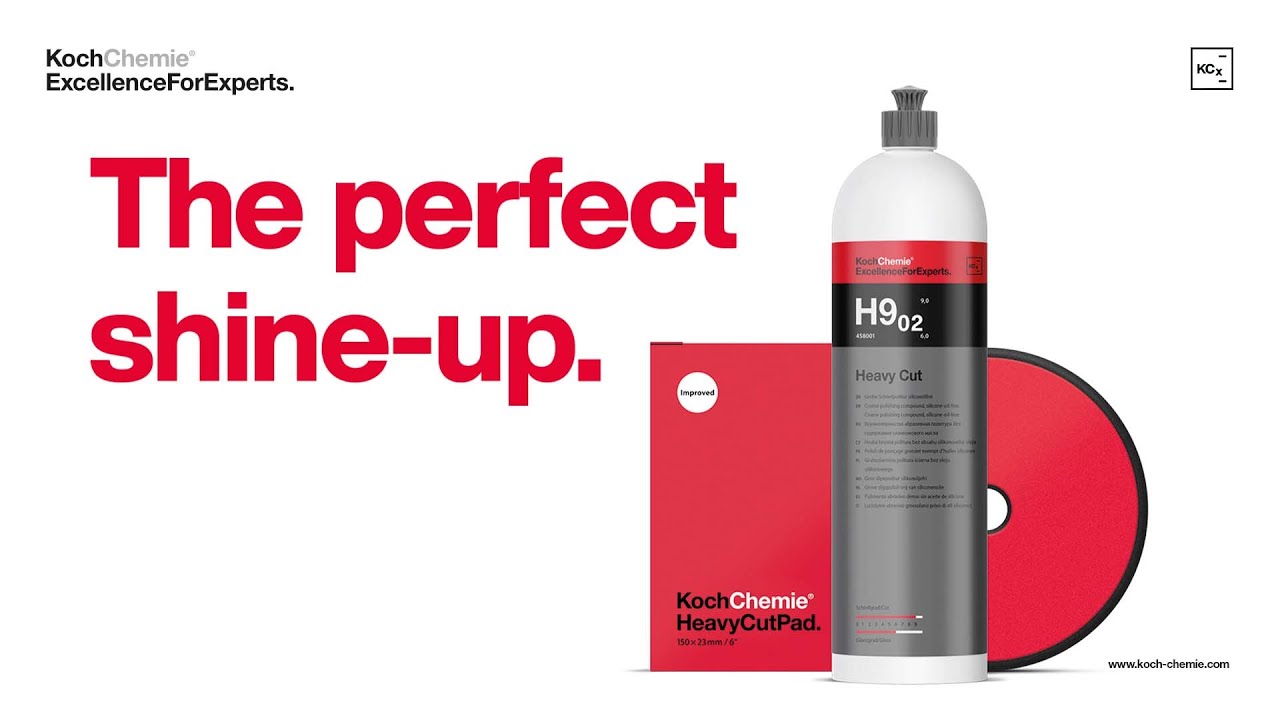 The Perfect Shine-Up: Updated Heavy Cut System by KCX. | Koch-Chemie ExcellenceForExperts.