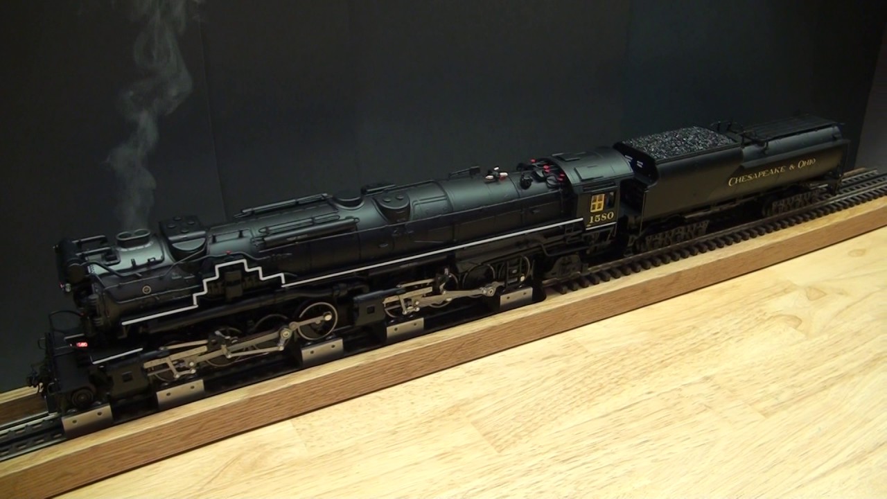 LIONEL 6 38058 JLC CHESAPEAKE & OHIO TMCC 2-8-8-2 H 7 #1580