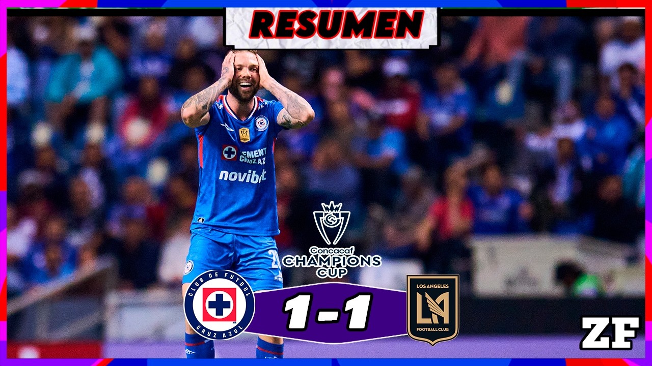 ASI FUE LA DERROTA DE CRUZ AZUL ⚽ LIGA DE CAMPEONES CONCACAF 2026 CUARTOS DE FINAL 🏆 ZONA FUT
