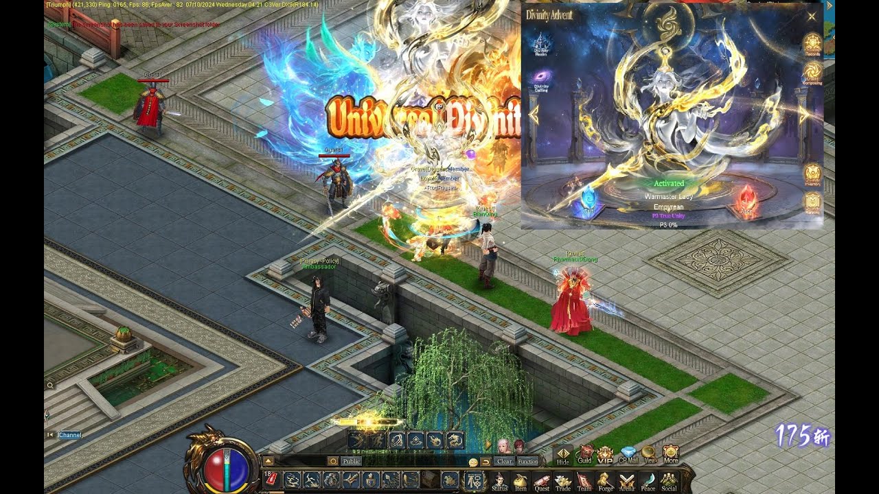 شرح السيستم الجديد Universal Divinity  [ Conquer Online ]