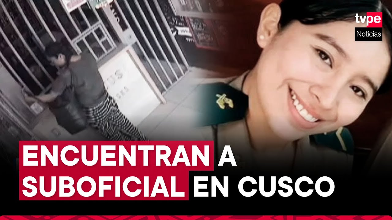 Cusco: suboficial PNP desaparecida en SJL es encontrada en agente bancario