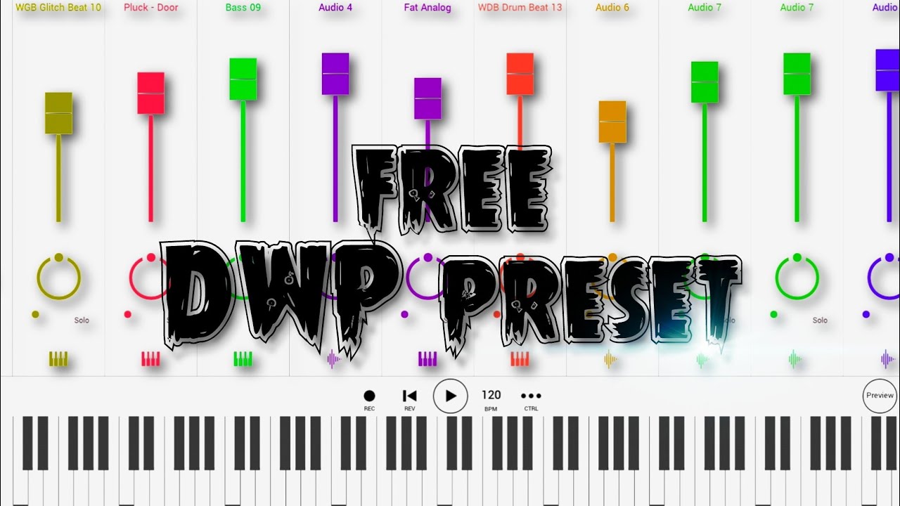 Ultrasonic future bass DWP preset for FL Studio Mobile