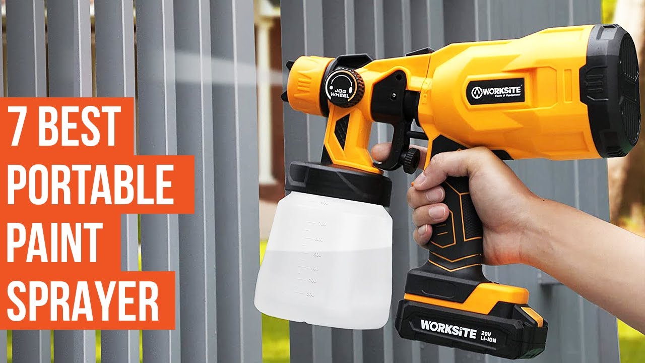 7 Best Cordless Paint Sprayer | Best Paint Spray Paint Gun