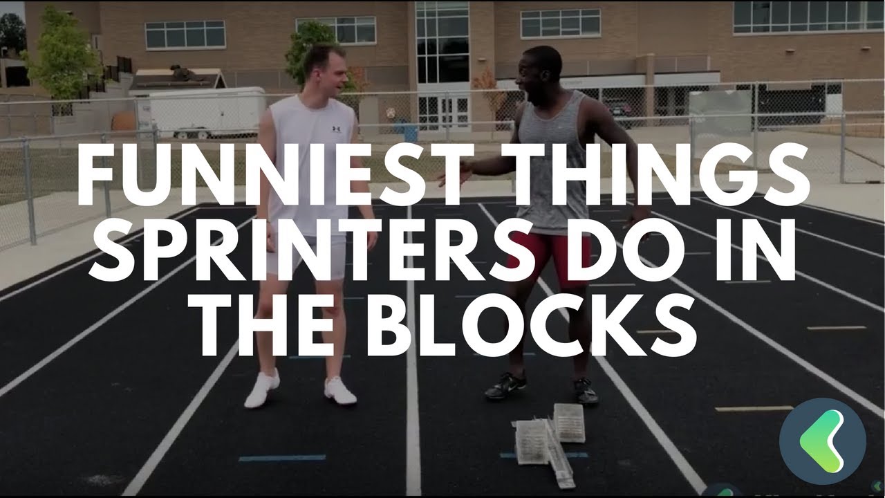 Funniest Things Sprinters Do In The Blocks