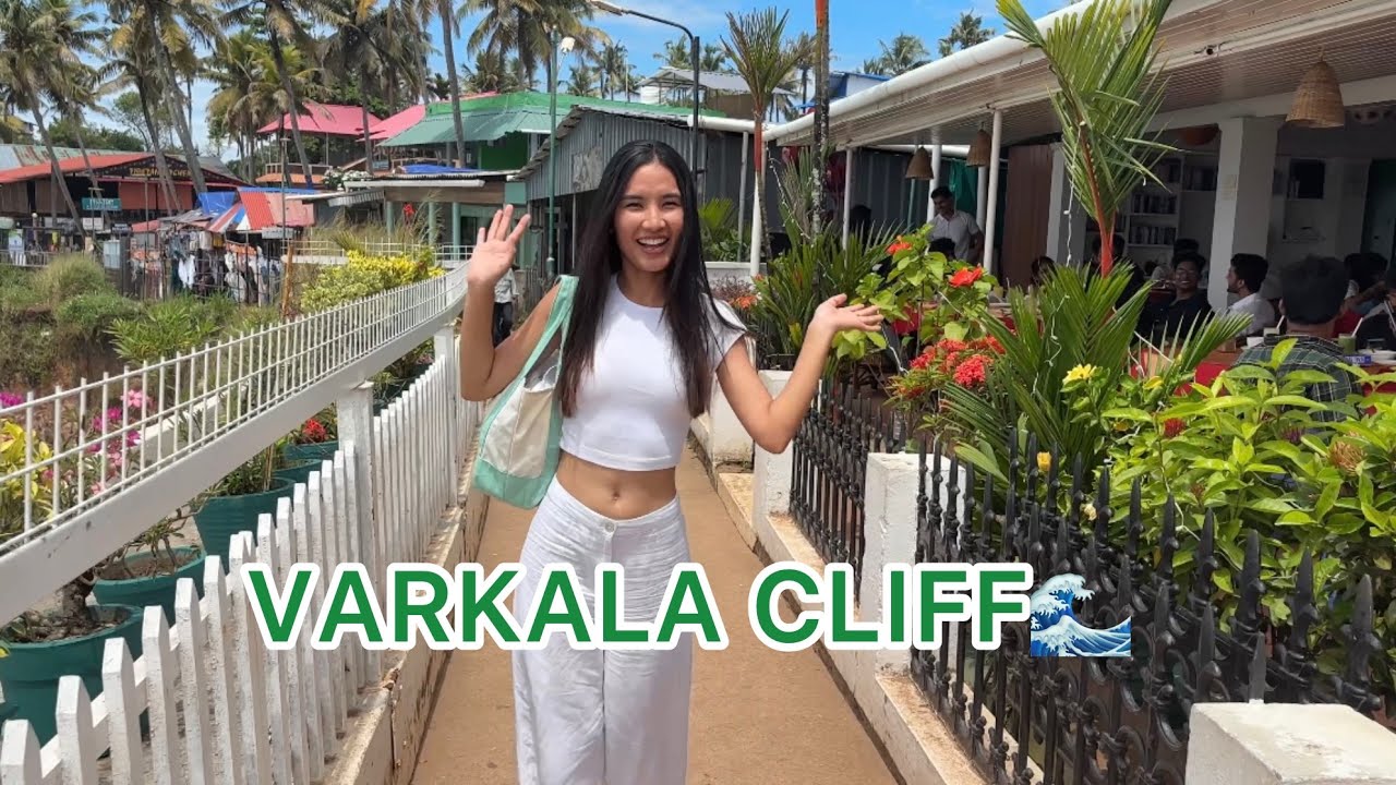 Varkala Unique Cliff Beaches 🏖️ Most Scenic Coastal Town 🌊
