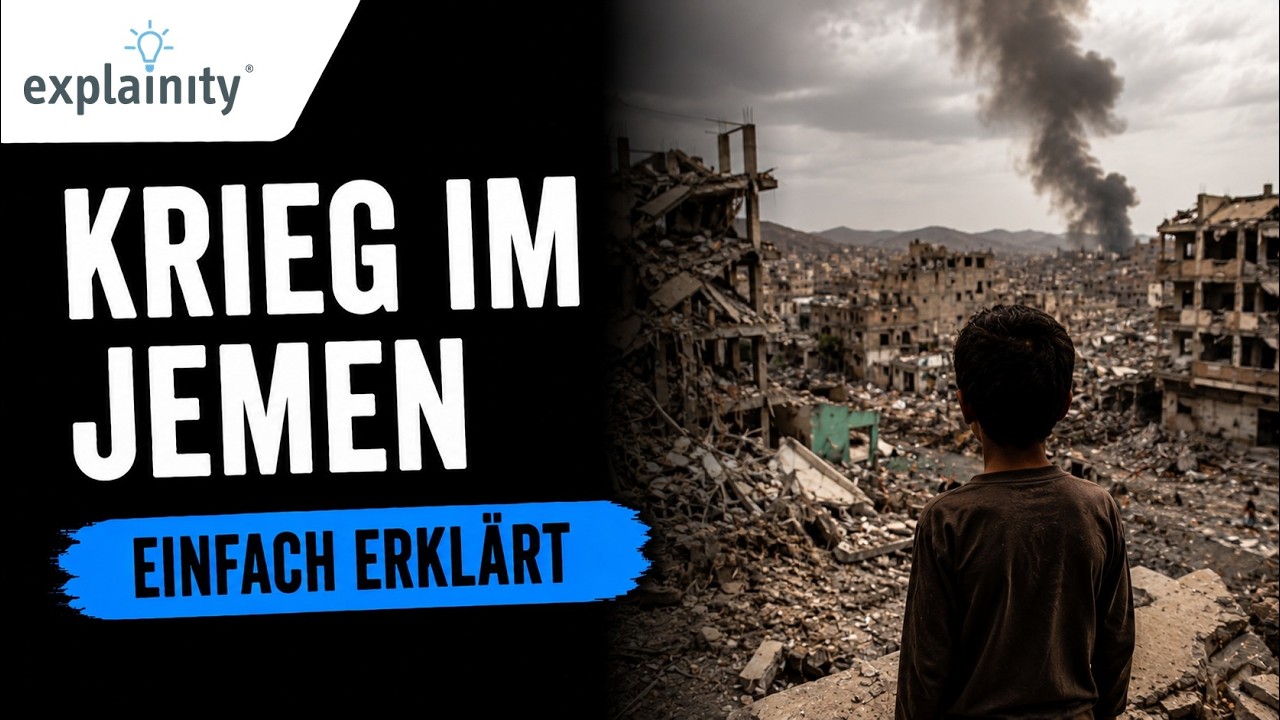 Krieg im Jemen einfach erklärt (explainity® Erklärvideo)