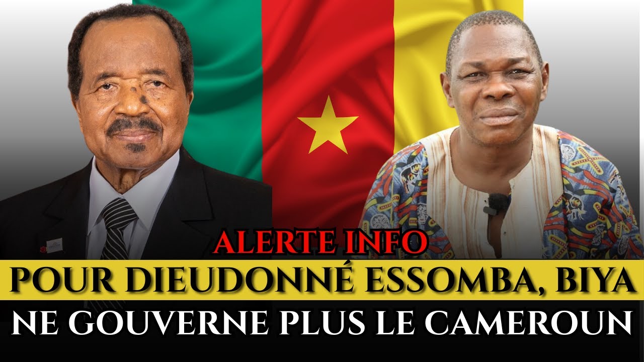ESSOMBA PRÉCISE QUE PAUL BIYA N'EXISTE PLUS ET QU'IL NE GOUVERNE PLUS RIEN.