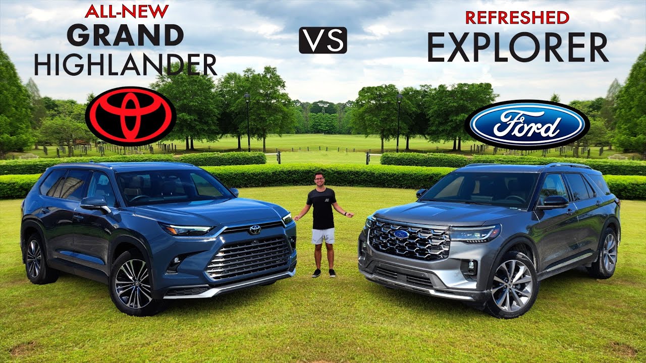 3-ROW FAVORITES! -- 2025 Ford Explorer Platinum vs. Toyota Grand Highlander Platinum: Comparison