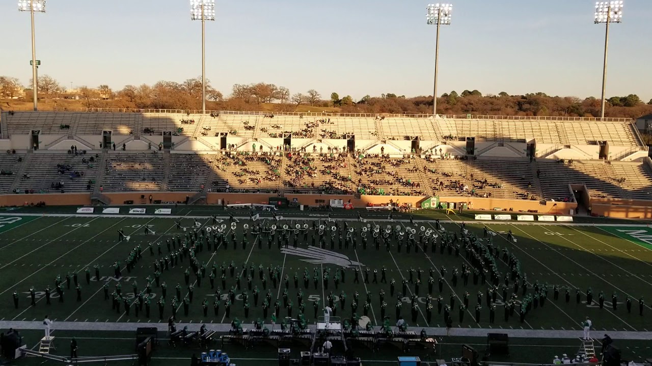 UNT Green Brigade Halftime Show vs UAB