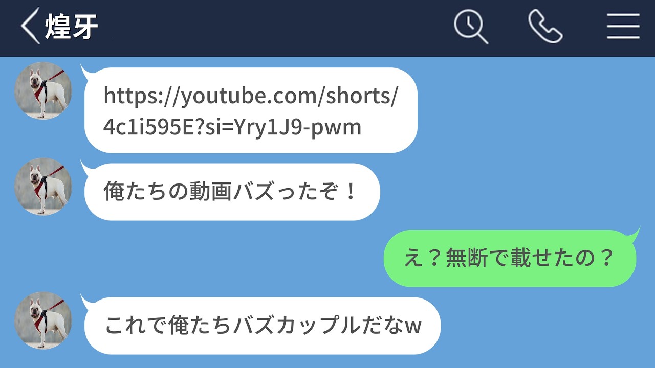 【LINE】会社を辞めてカップルYouTuberをやりたがる彼氏がヤバすぎたwww【LINEドラマ】