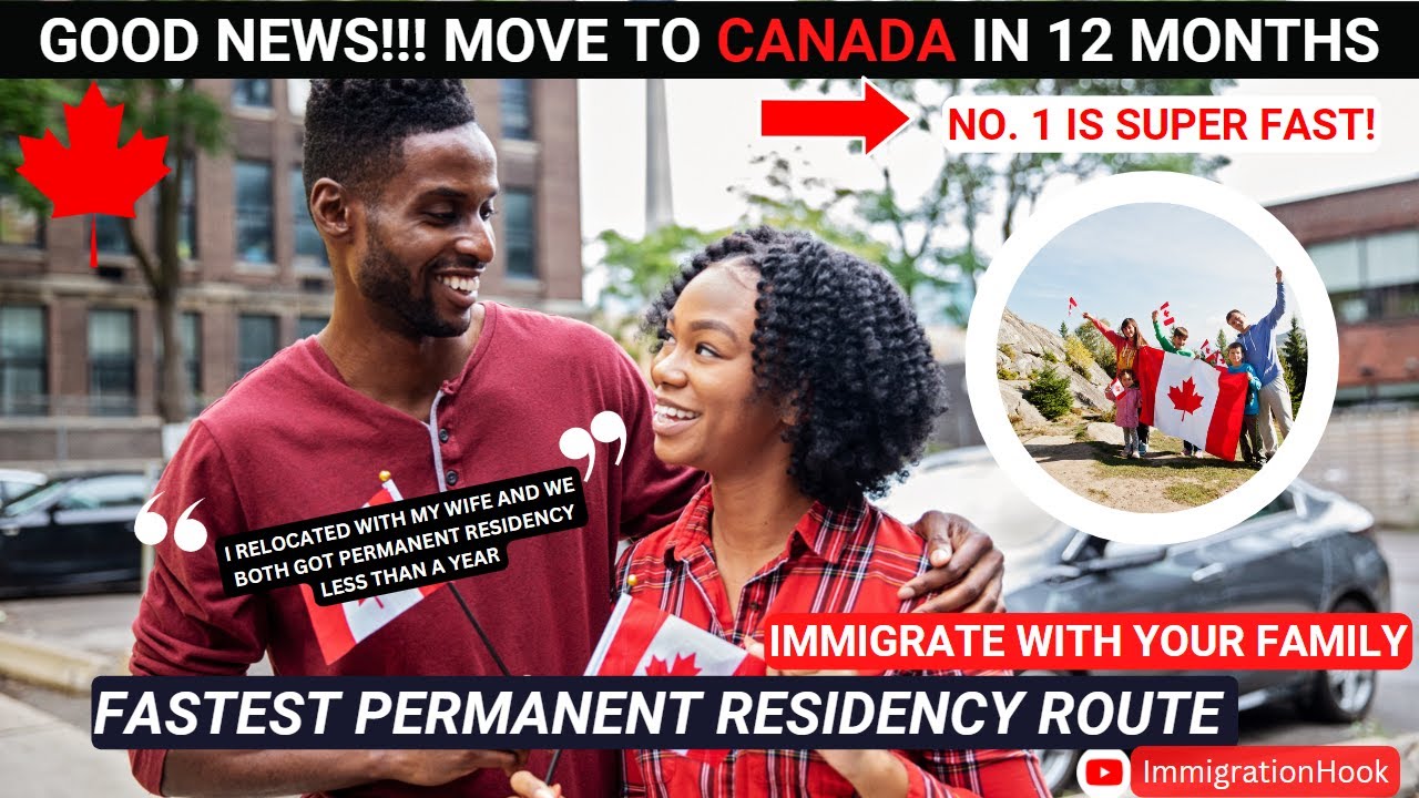 Canada Permanent Residency Application Process in 2024| Canada PR In less than a Year | Work Visa