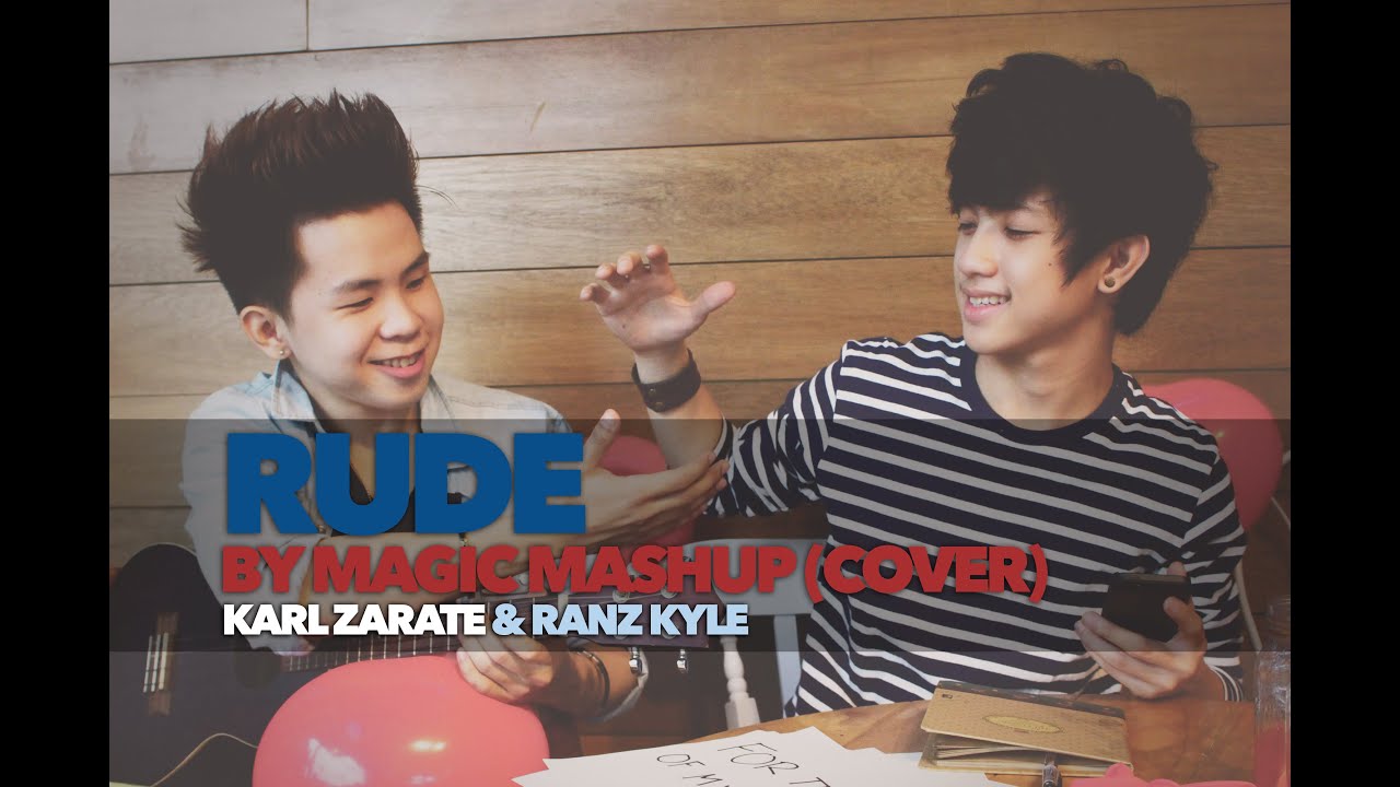 Rude - MAGIC! Music Video Cover by Ranz Kyle & Karl Zarate