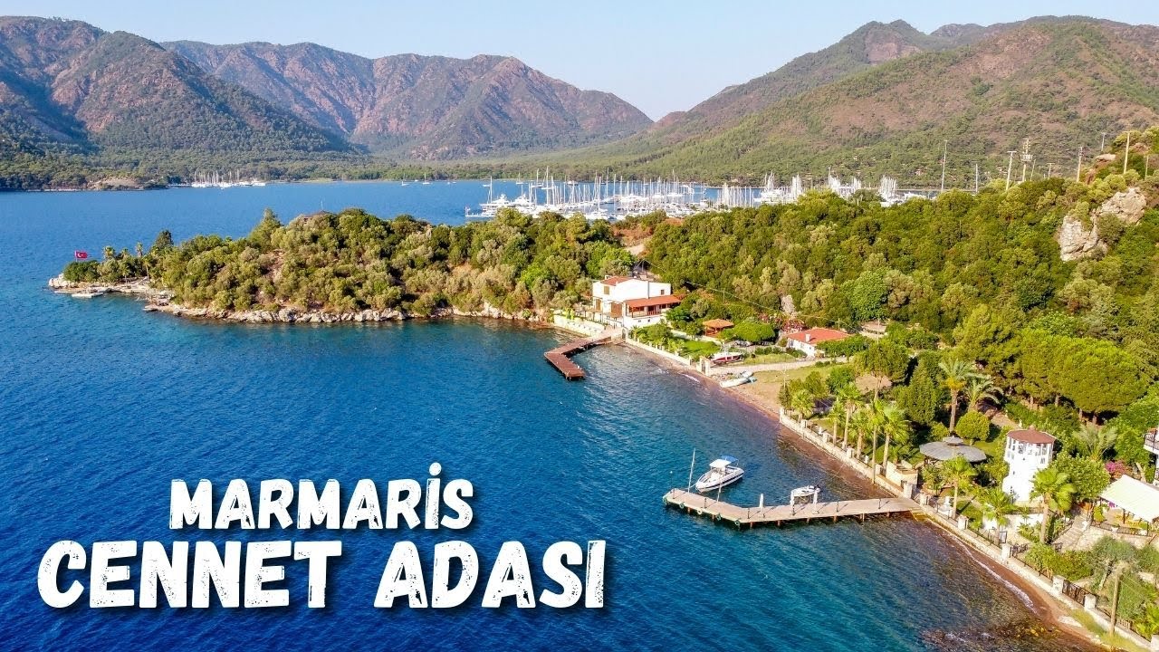 Gökyüzünden Cennet Adası Marmaris - Dron ile Marmaris'in En Güzel Koyları - Marmaris Turkey
