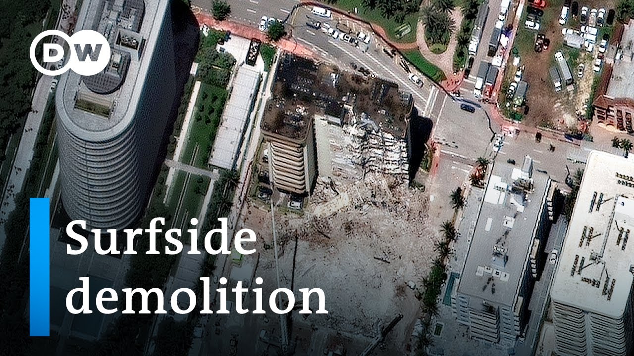 Miami building collapse: Demolition grows urgent as Elsa approaches | DW News