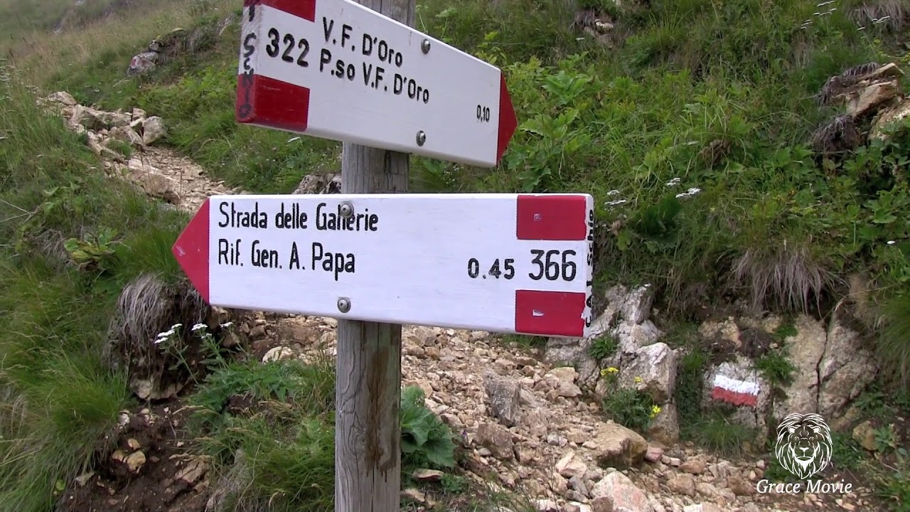 Veneto- Sui sentieri della Grande Guerra- Monte Pasubio trekk delle 52 gallerie (HD)