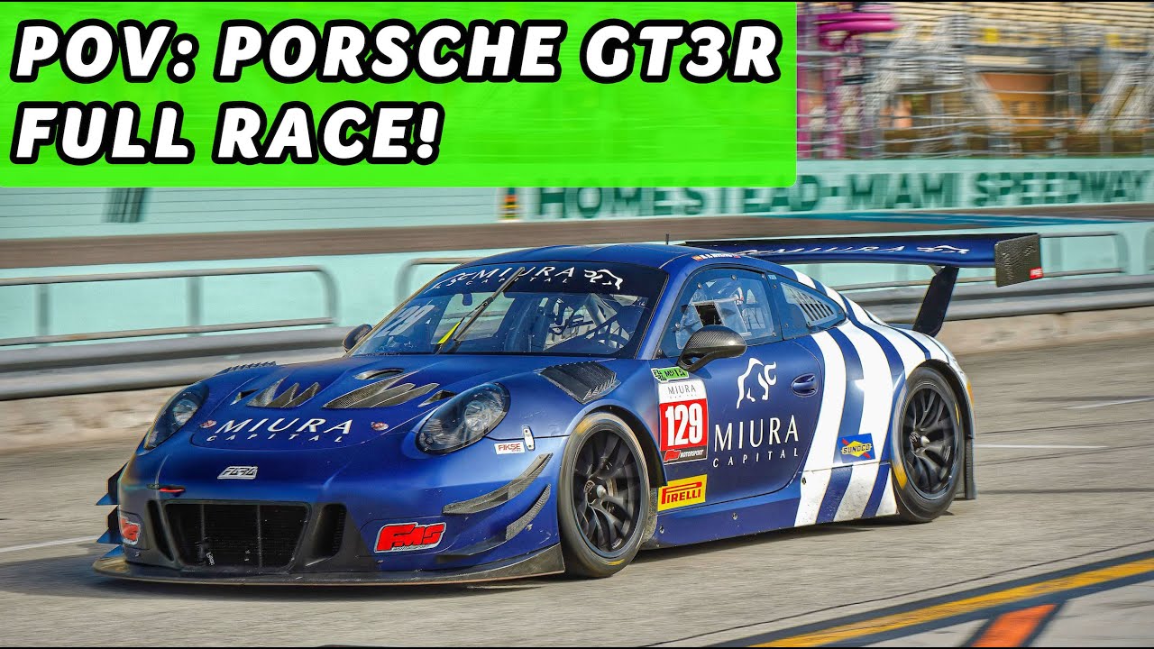 Porsche GT3R 991.1 FULL RACE! onboard camera @HMSinside