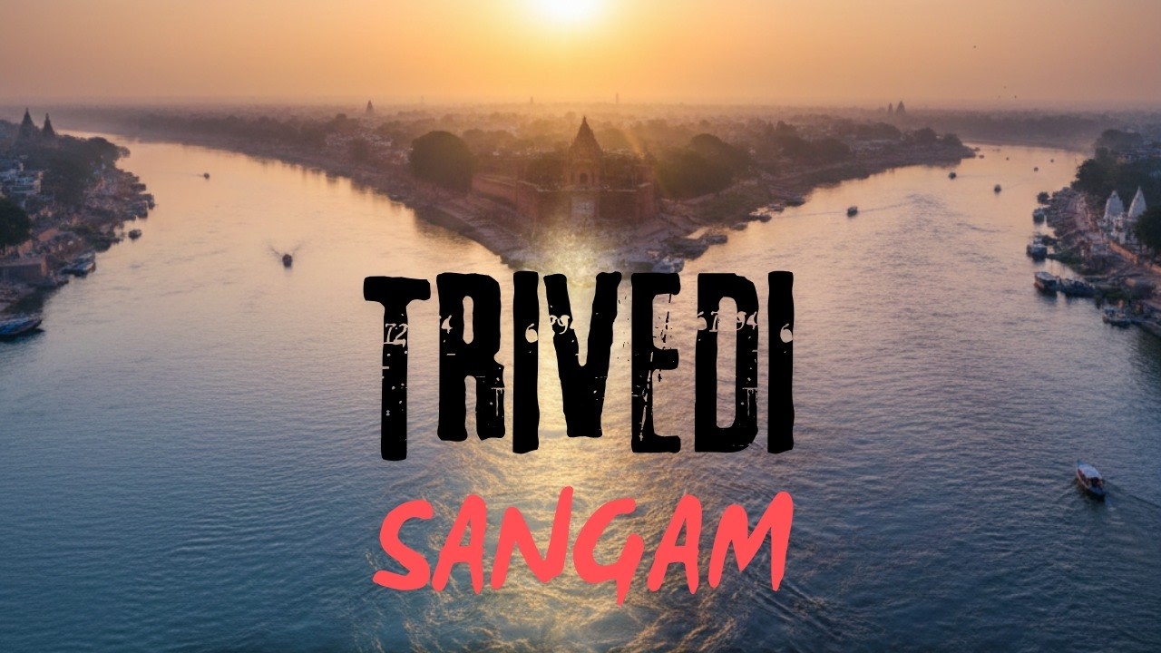Ganga Yamuna Saraswati Ka Sangam Ye Ek Kahani Nhi Balki Karodon Logo ka sawal hai? #trivenisangam