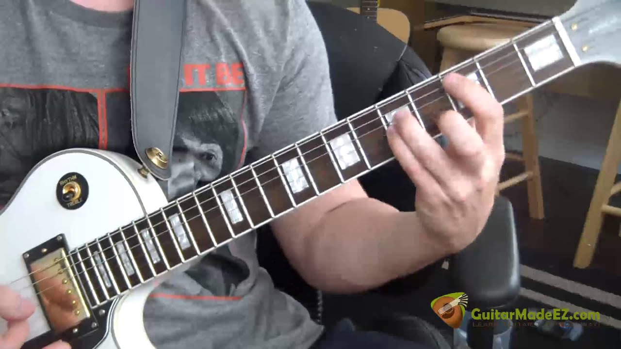 Sex Pistols - Anarchy In The UK - Guitar Lesson (JUST LIKE THE ORIGINAL RECORDING!!!)