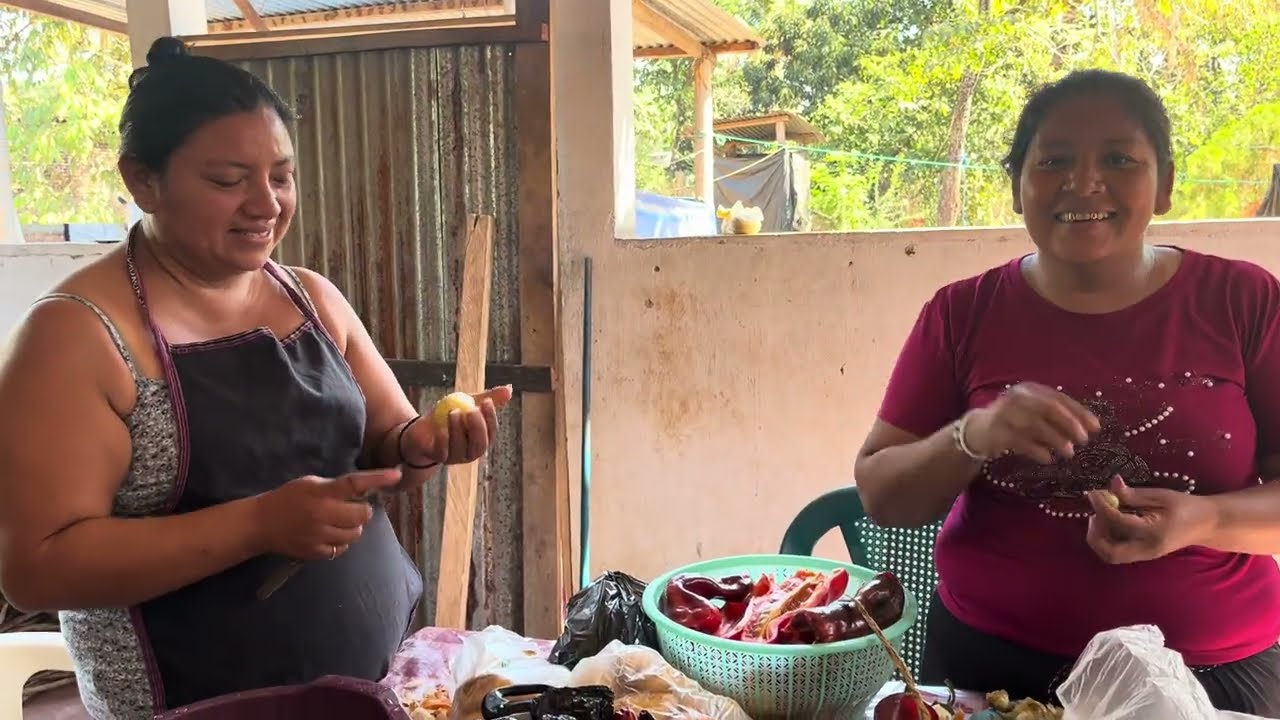 Preparando una deliciosa cena por mi cumpleaños