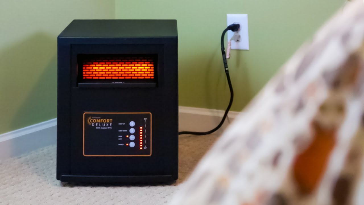 AirNmore Comfort Deluxe Infrared Space Heater | Sylvane