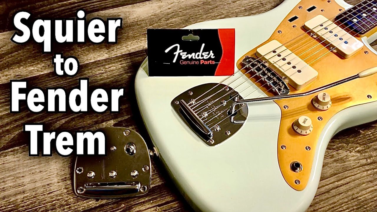 Upgrade Jazzmaster / Jaguar Trem from Squier to Fender?