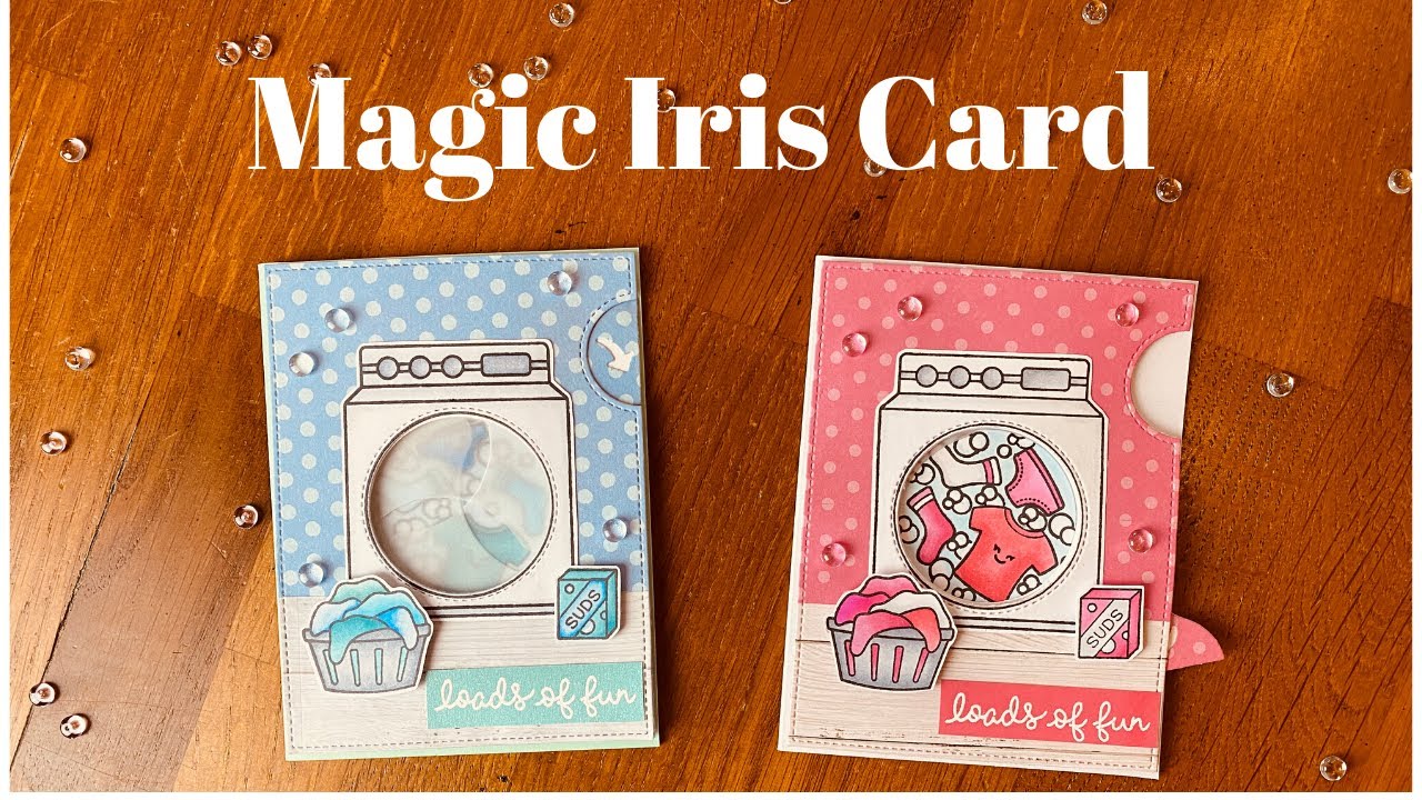 ☀️💞 Lawn Fawn I Magic Iris Card I DIY ☀️💞