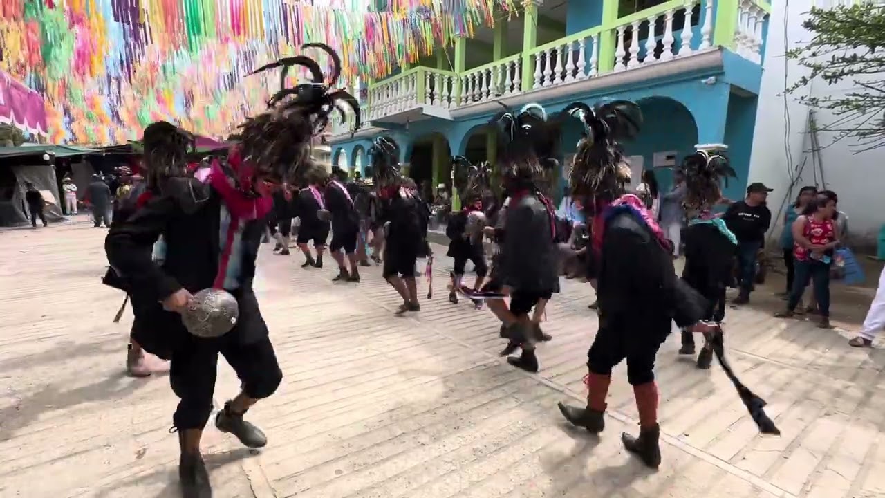 Tejorones de Pinotepa de Don Luis, Barrio Chico, primer domingo de danza, 2024 🎭